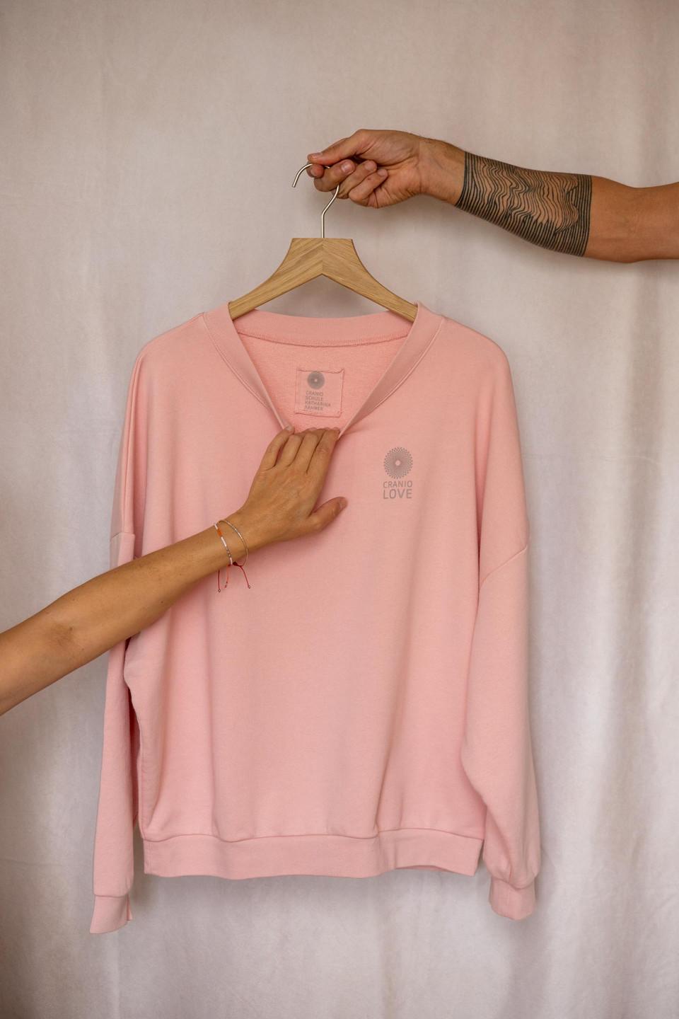 Cranio Love Pullover - Rosa – Bild 4